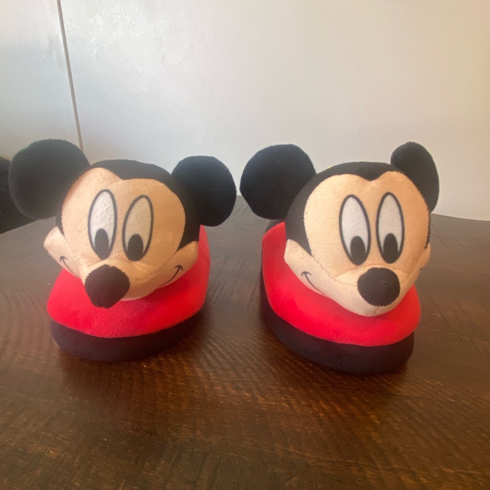 Disney Mickey Mouse Red and Black Kids Shoes